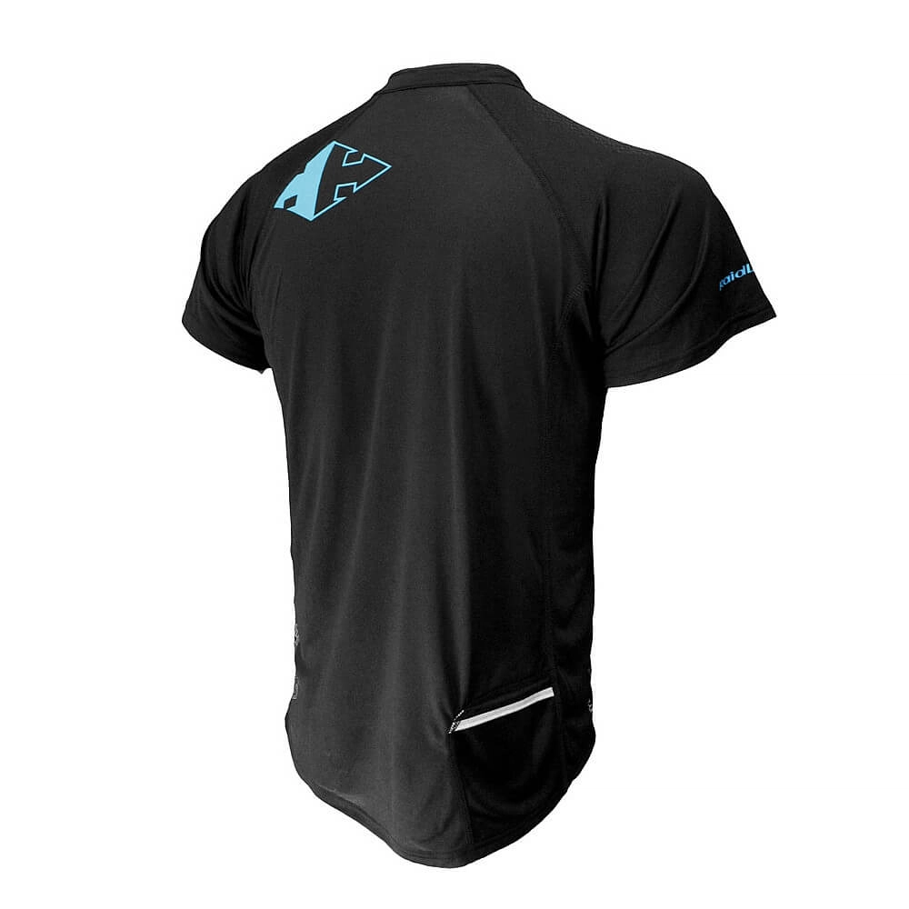 Raidlight Active Run Shirt R&uuml;cken schwarz