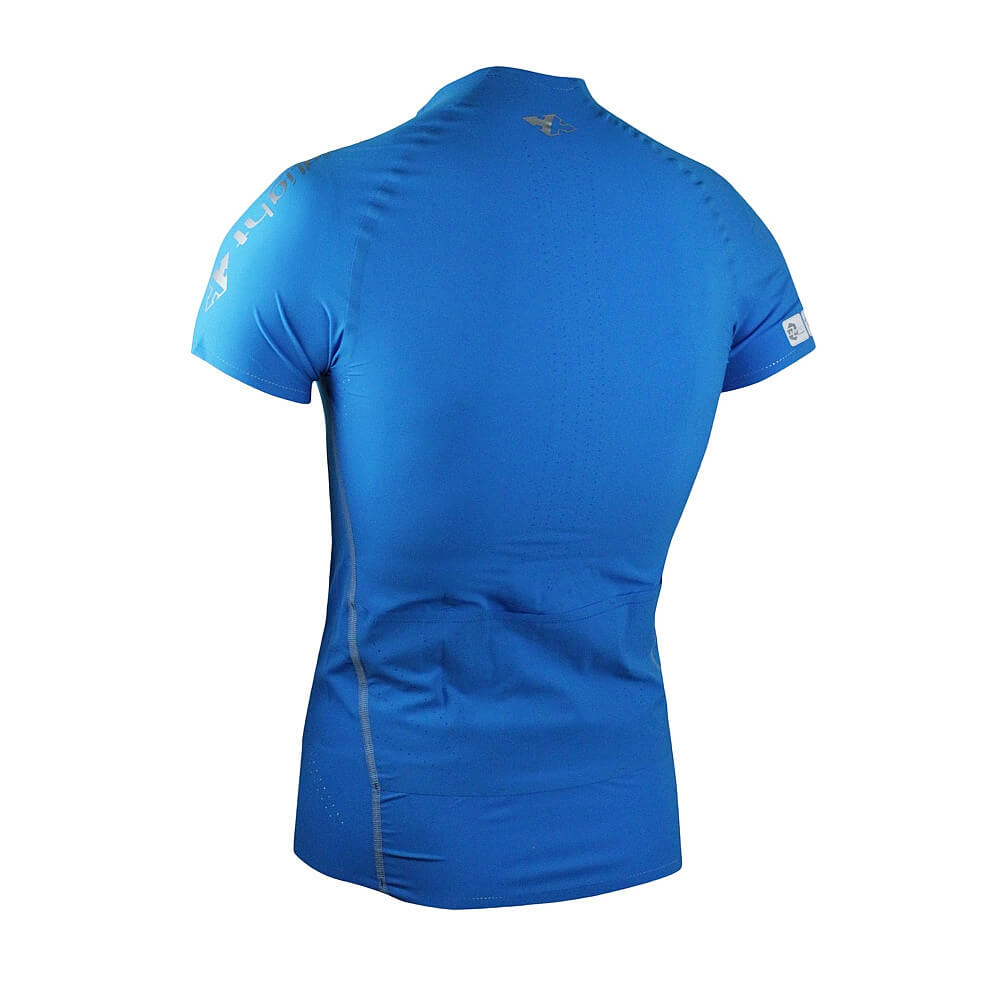 Raidlight Lazer Ultra Shirt blau ruecken Raidlight Lazer Ultra Shirt blau ruecken