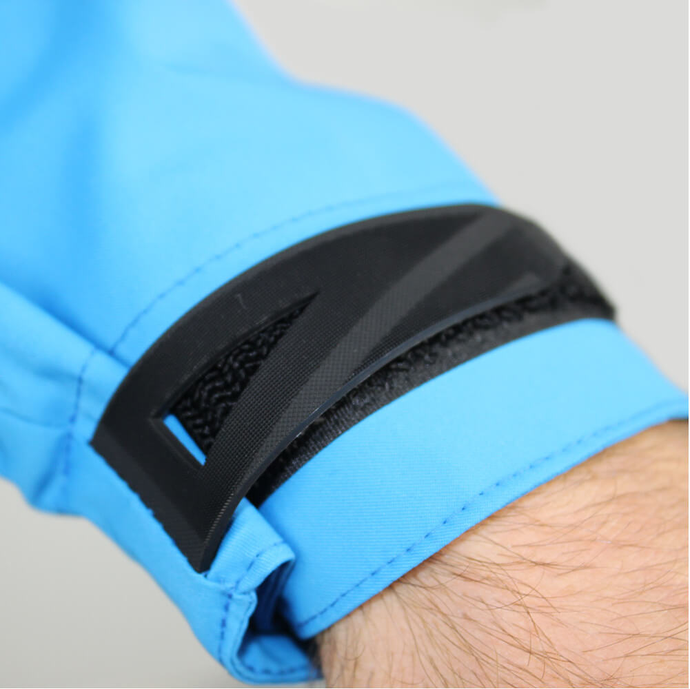 Vertical Santi Summit Jacket Ärmelklettverschlus blau