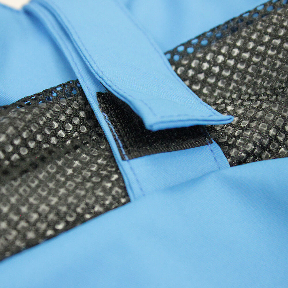 Vertical Santi Summit Jacket Kapuzenklettverschluss blau