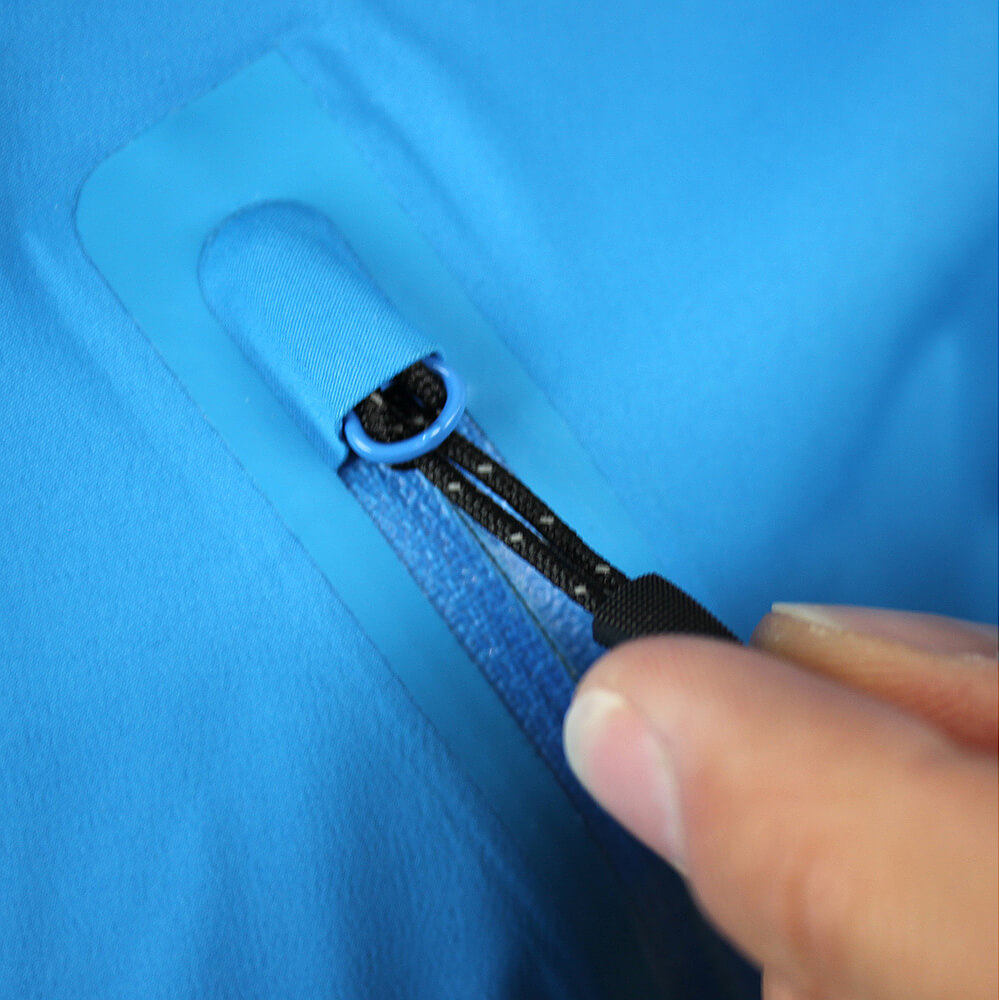 Vertical Santi Summit Jacket Zipper Jackentasche blau