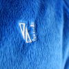 Vertical Softfleece Jacke Detail blau