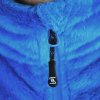 Vertical Softfleece Jacke Zipper blau