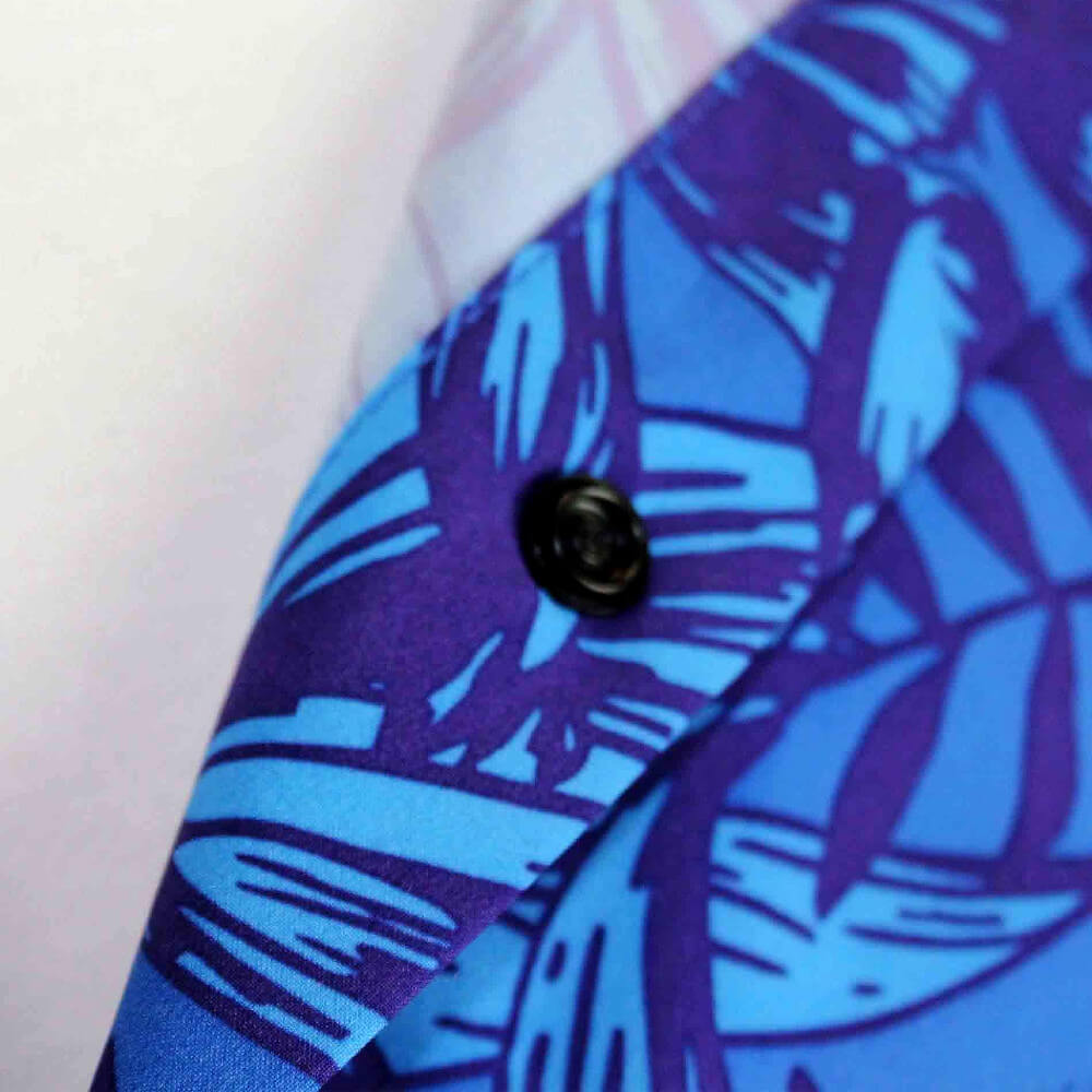 raidlight-trail-shirt-blau-hawaii-knopfleiste raidlight-trail-shirt-blau-hawaii-knopfleiste