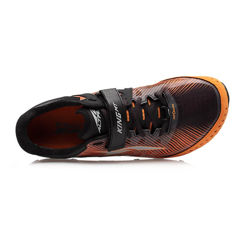altra-king-mt-2-black-orange-draufsicht altra-king-mt-2-black-orange
