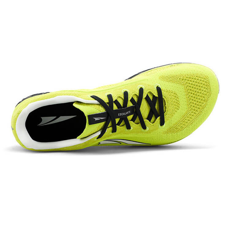 altra-escalante-2.5-lime-black-draufsicht altra-escalante-2.5-lime-black-draufsicht