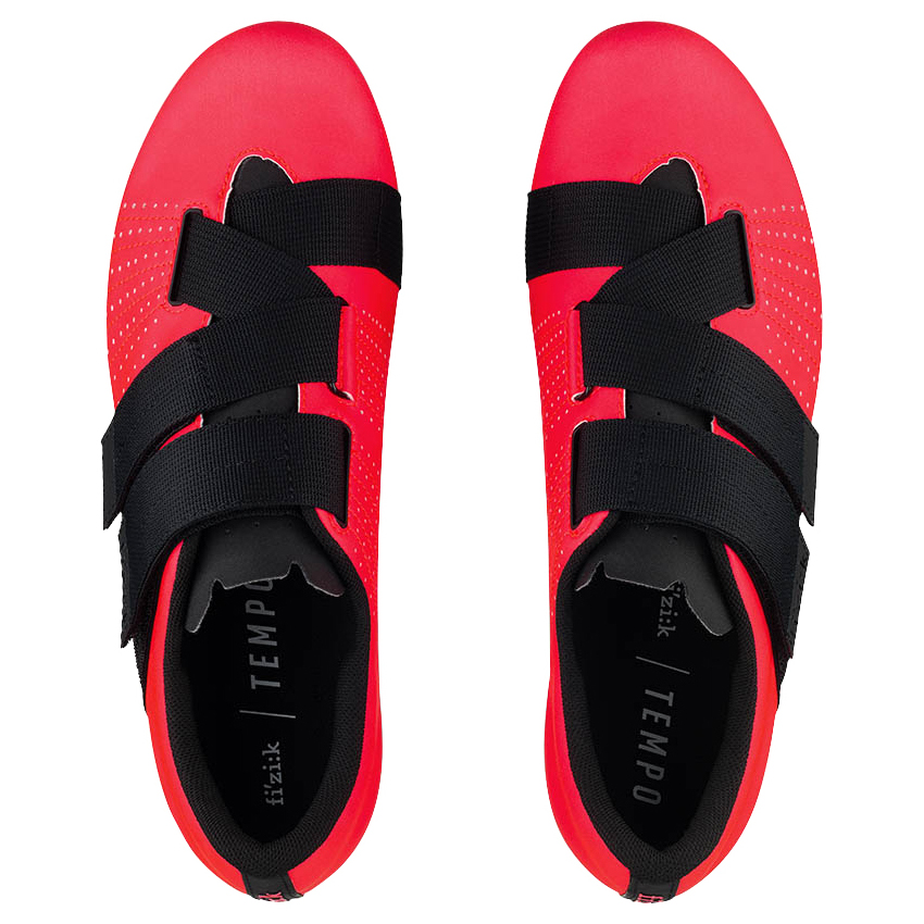 fizik-tempo-r5-powerstrap-coral-black-paar